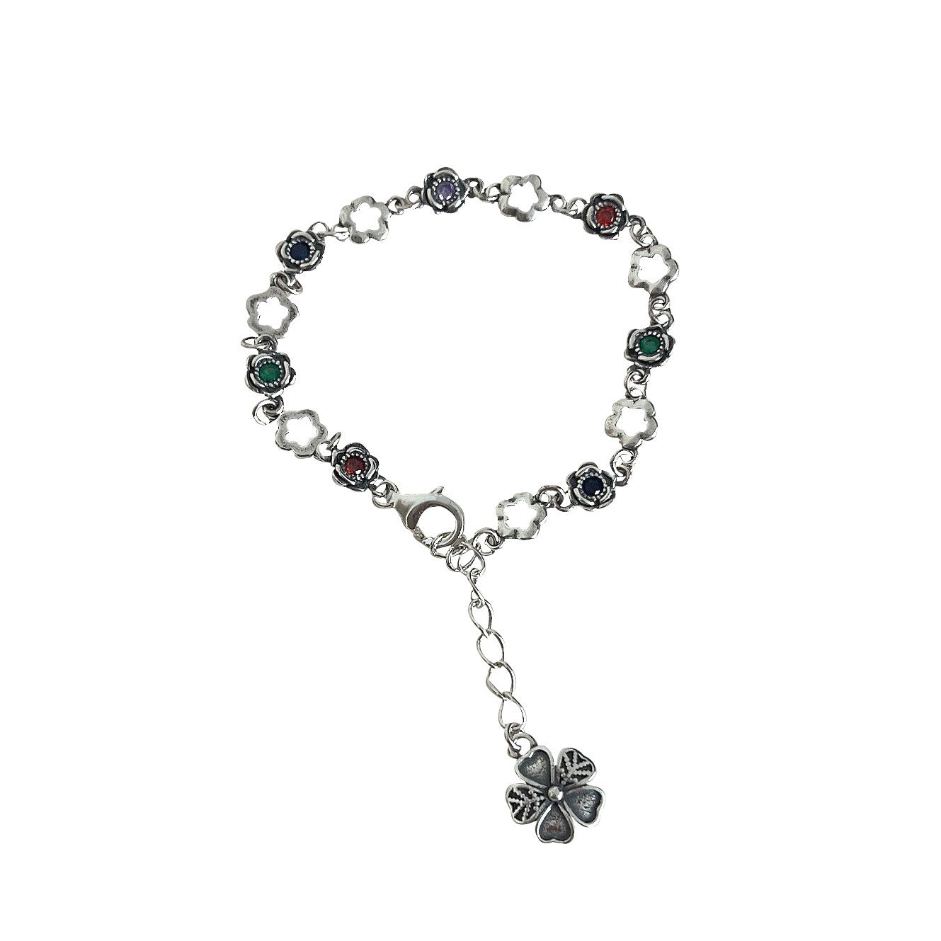 Silver  Light Luxury Niche Design Fresh Sweet Hand Jewelry