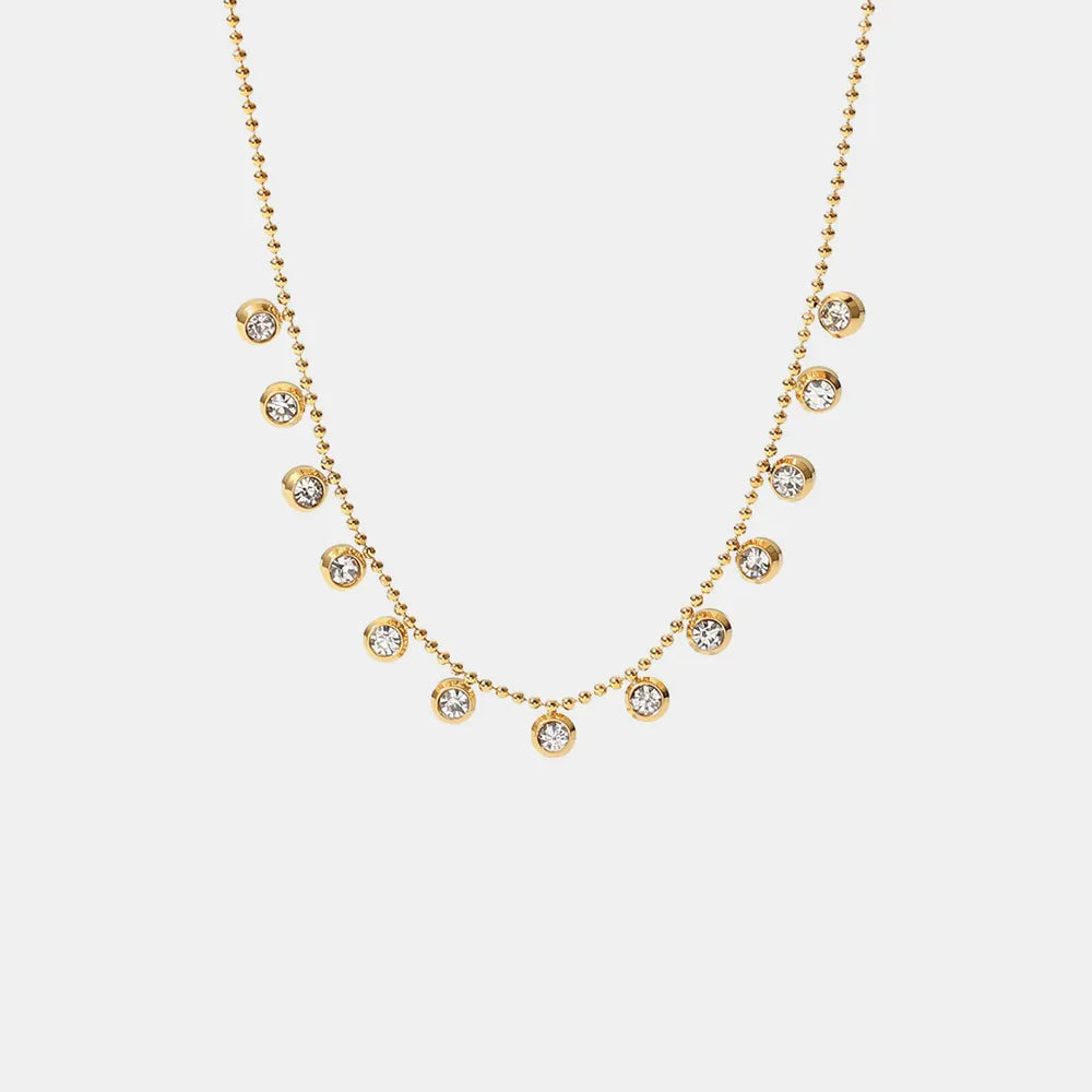 Fashionable and versatile titanium steel necklace