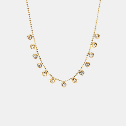 Fashionable and versatile titanium steel necklace