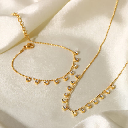Fashionable and versatile titanium steel necklace