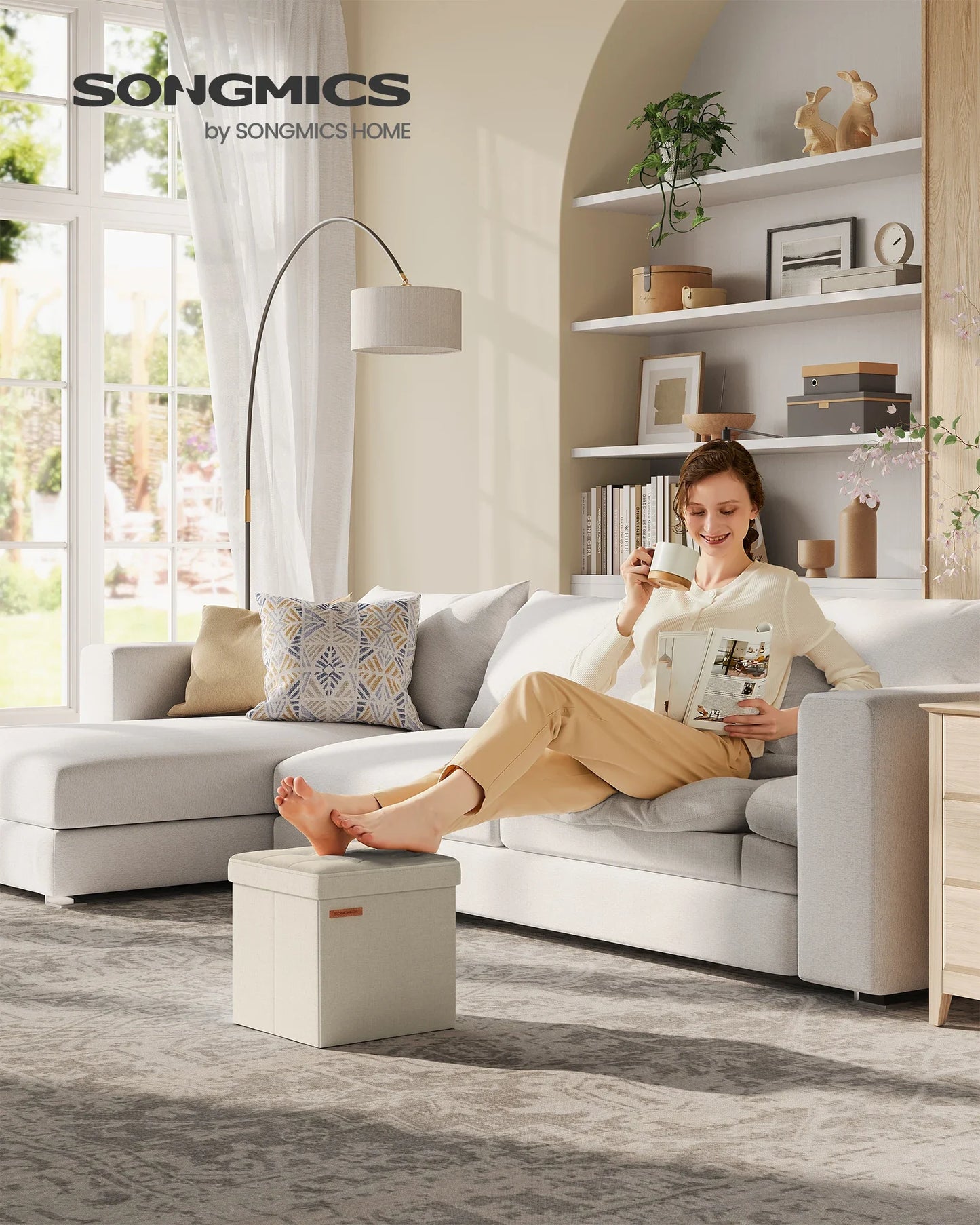 Portable Folding Benches Foot Rest Stool